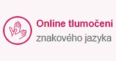 Online tlumočení znakového jazyka