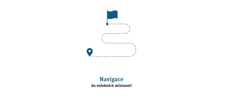 Aplikace pro navigaci do volebních místností – volby do EP 2019 – na stránkách kudykvolbam.iprpraha.cz