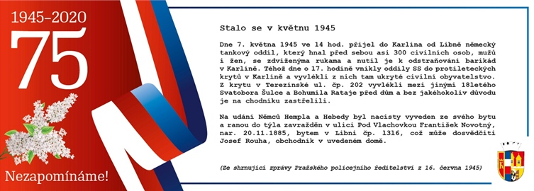 „Lavičková“ kampaň k 75. výročí konce války v Evropě