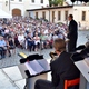 Koncert Ondřeje Havelky a jeho Melody Makers 25. července 2018 na nádvoří Libeňského zámku